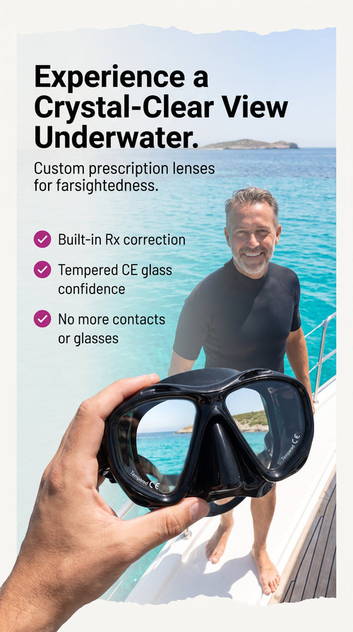 Perception scuba diving mask